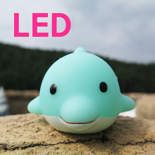 LED 플래쉬 - 파란돌고래
